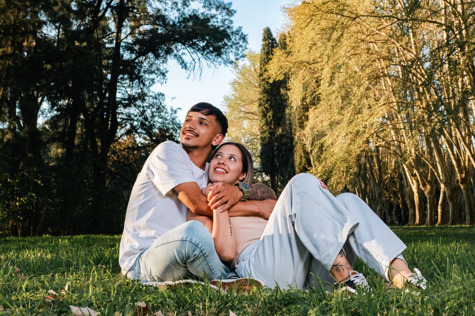 Agos y Alexis · Book de novios · Parque Villarino, Zavalla · fotografía 3