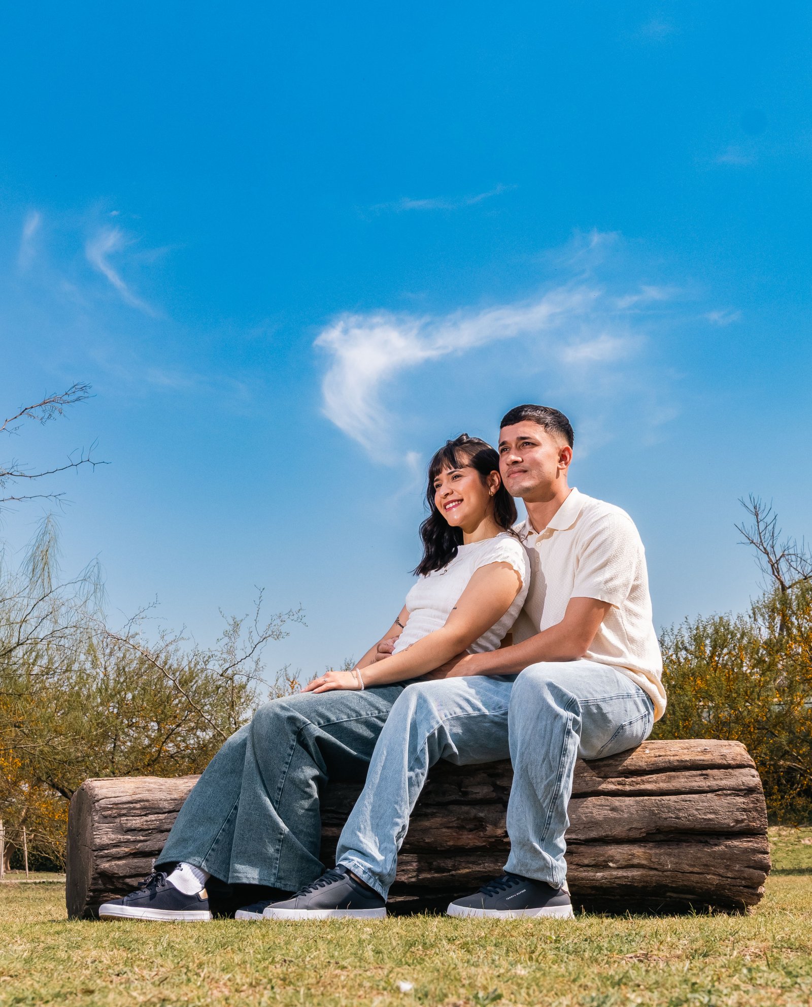 Ludmila y Lucas · Book de novios · Bosque de los Constituyentes, Rosario · fotografía 4