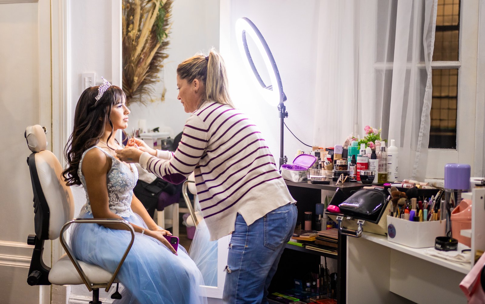 Kiara · Preparativos · Estudio Roma, Rosario · Fotografía 3